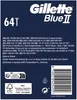 Jednorazowa maszynka do golenia Gillette Blue II, 64 sztuki Podgląd zdjęcia produktu 2