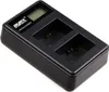 USB Dual Ladegerät für Sony NP-FW50 Akkus beleuchtetes Produktbild-Vorschau 7