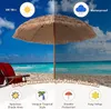 GOPLUS Sonnenschirm Hawaii, Strohschirm φ205cm, Produktbild-Vorschau 3