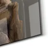 DEQORI Glasbild Echtglas 4x30x60 cm 'Affe mit Kopfhörern' Produktbild-Vorschau 5