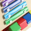 Cube éducatif en bois 6en1 pour poussette Voir les images du produit 29