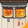 Backpapier für Heißluftfritteuse, 100 Stück 22x14cm – Produktbild-Vorschau 3