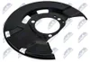 NTY Spritzblech Bremsscheibe für OPEL Astra J Sports Tourer Produktbild-Vorschau 1