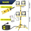 MASKO® Faretto da cantiere a LED con telecomando a Anteprima dell’immagine prodotto 7