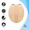 Bath4U WC Sitz aus Bambus 37,5x43,5cm Soft-Close Produktbild-Vorschau 2