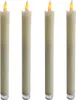Candele LED a colonna 25 cm - 4 pezzi (set di 2x2) Anteprima dell’immagine prodotto 1