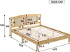 MODFU Jugendbett Doppelbett 160X200cm, Klassische Betten Produktbild-Vorschau 7