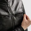 Rebelhorn Hunter 2 Damen Motorrad Lederjacke, schwarz, M Produktbild-Vorschau 4