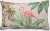 SCHÖNER LEBEN. Kissenhülle Outdoor Palmen Papagei Flamingo Produktbild-Vorschau 1
