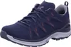 A single blue hiking shoe is shown against a white background. Voir les images du produit