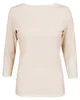 Alkato Damen Shirt 3/4 Arm mit Rundhals, Farbe: Elfenbein, Produktbild-Vorschau 5