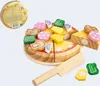 Pizza aus Holz, zum "Schneiden" (mit Klett-, verschluss), Produktbild-Vorschau 2