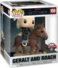 A Funko Pop! Rides collectible figure of Geralt and Roach from The Witcher Netflix series, displayed in its original packaging. Produktbild-Vorschau