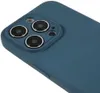 Close-up view of the camera module of a blue smartphone case. Produktbild-Vorschau