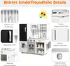 Kinderküche mit Licht und Sound, Kinderspielküche mit Spüle Produktbild-Vorschau 2