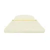 vidaXL Coussins d'adirondack 2 pcs. Tissu Oxford crème Voir les images du produit 6