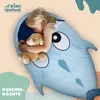 all Kids United Baby Schlafsack Hai in Blau - Vielseitiger Produktbild-Vorschau 4