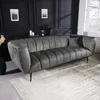 riess-ambiente Design 3-Sitzer Sofa NOBLESSE 225cm grau Produktbild-Vorschau 1