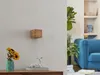 Trio Brad Applique LED 4W dimmerabile color legno bianco Anteprima dell’immagine prodotto 5