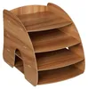 Relaxdays Dokumentenablage, 4 Fächer, Briefablage, Büro Produktbild-Vorschau 8