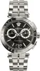 Versace VE1D01520 Aion Chronograph schwarz silber Edelstahl Produktbild-Vorschau 1