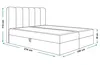 Boxspringbett 180 x 200 cm Rimini - Doppelbett mit Produktbild-Vorschau 7