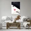 Bild auf Leinwand - Leinwandbild - Einteilig - Frau Lippen Produktbild-Vorschau 6