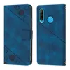Hülle für Huawei P30 Lite Prägung Flip Leder Brieftasche Produktbild-Vorschau 2