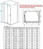 MIQU Duschkabine 90x80x197 cm Duschabtrennung Dusche 90cm Produktbild-Vorschau 5