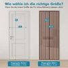 Sekey Moustiquaire porte 110 x 220 cm Porte de balcon Voir les images du produit 2
