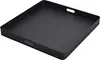 Loft42 Tablett Metall 60x60 cm, quadratisch, mattschwarze Produktbild-Vorschau 1
