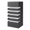 MasterLED Außenwandleuchte E27 IP54 Schwarz Raster Produktbild-Vorschau 5