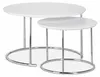 relaxdays 10022595_0 relaxdays Beistelltische-Set   weiß Náhled obrázku produktu 6