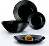 LUMINARC PLAT 25 cm verre Assiette plate Plat Noir Voir les images du produit 12