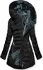 ASKSA Damen Wintermantel Warm Gefuettert Steppjacke Lang Produktbild-Vorschau 2