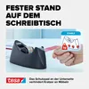 tesa Tischabroller Curve schwarz + 1x Tesafilm Rolle 19 mm Produktbild-Vorschau 9