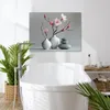 MuchoWow® - Leinwandbilder - Magnolie - Blumen - Rosa - Produktbild-Vorschau 2
