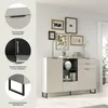 Highboard Noida | Kaschmir / schwarz Produktbild-Vorschau 6
