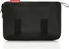 A black foldable backpack on a white background. Produktbild-Vorschau