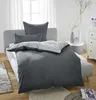 biberna Melange-Flanell Bettwäsche "MELANGE UNI" TITANIUM Produktbild-Vorschau 13
