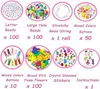 3000 Stück Bastelset Kinder DIY Basteln Bastelkoffer Produktbild-Vorschau 4