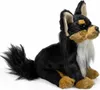 A plush toy dog sitting on a white background. Produktbild-Vorschau