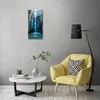 Wanduhr aus Glas – 30x60 cm - Glasbild - Glasuhr - Produktbild-Vorschau 3