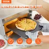 Stalowy kamień do pizzy VEVOR 406 x 368 x 10 mm, stalowa Podgląd zdjęcia produktu 2