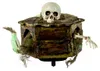 Skelett & Sarg Animatronic Deko 34cm Produktbild-Vorschau 3