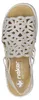 Rieker Damen Hochfront Sandale mit Strass und Plateausohle Produktbild-Vorschau 4
