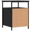 vidaXL Nachttische 2 Stk. Schwarz 44x45x60 cm Holzwerkstoff Produktbild-Vorschau 5