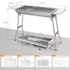 SunJas Holzkohlegrill CA-12 Tragbar Klappgrill XXL mit 2 Produktbild-Vorschau 8