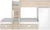 Eck-Etagenbett mit Kleiderschrank und Schubladen - 2 x 90 x Produktbild-Vorschau 8