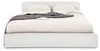 Polsterbett CURSIO mit Lattenrost 140x200, Off-White – Bett Produktbild-Vorschau 2